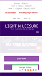 Mobile Screenshot of lightnleisure.com